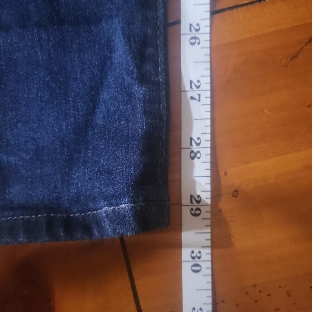 AG Women's Farrah High Rise Skinny Dark Wash Blue Jean - Size 31R - Picture 6 of 11